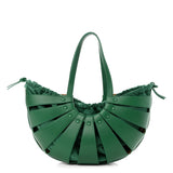 Bottega Veneta The Shell Bag Racing Green French Calfskin Shoulder Bag