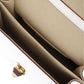 Fendi Kan I White Multi Color Flowers Leather Chain Bag