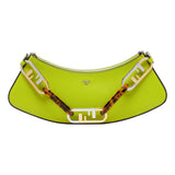 Fendi O’Lock Swing Shoulder Bag Wasabi Green Calfskin Leather