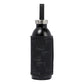 Fendi Roma Black Steel Bottle and FF Woven Canvas Holder Set