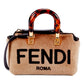 Fendi Roma By The Way Lamb Fur Mini Cross Body Bag