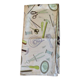 Fendi Multi-Color Graphic Print Silk Scarf Malva Multicolor