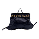 Gucci Zumi Black Leather Chain Backpack Shoulder Bag