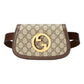Gucci Blondie GG Supreme Canvas Brown Belt Bag Size 65