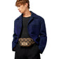 Gucci GG Ripstop Waist Bag Beige and Brown