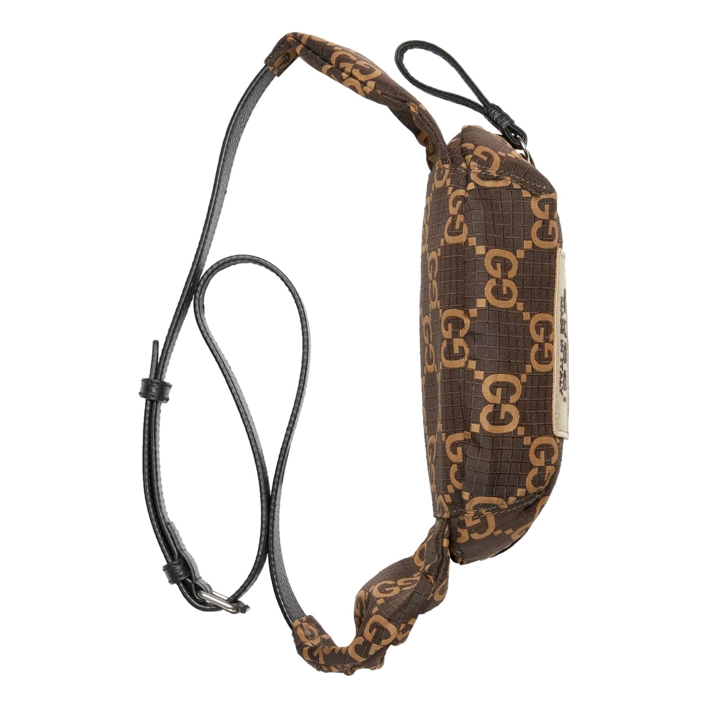 Gucci GG Ripstop Waist Bag Beige and Brown