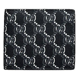 Gucci GG Shadow Black White Bifold Wallet