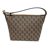 Gucci GG Shadow Monogram Canvas Beige Black Shoulder Bag