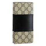 Gucci GG Supreme Canvas Leather Long Wallet