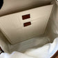 Gucci GG Supreme Canvas Leather Trim Brown Medium Backpack