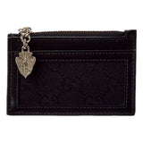 Gucci Luce GG Canvas Leather Black Coin Purse Zip Wallet