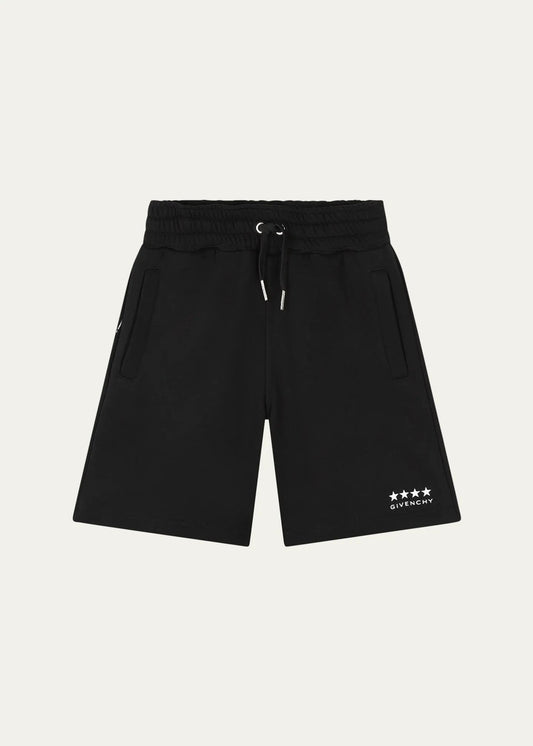 Boy's 4G Drawstring Shorts, Size 8-14