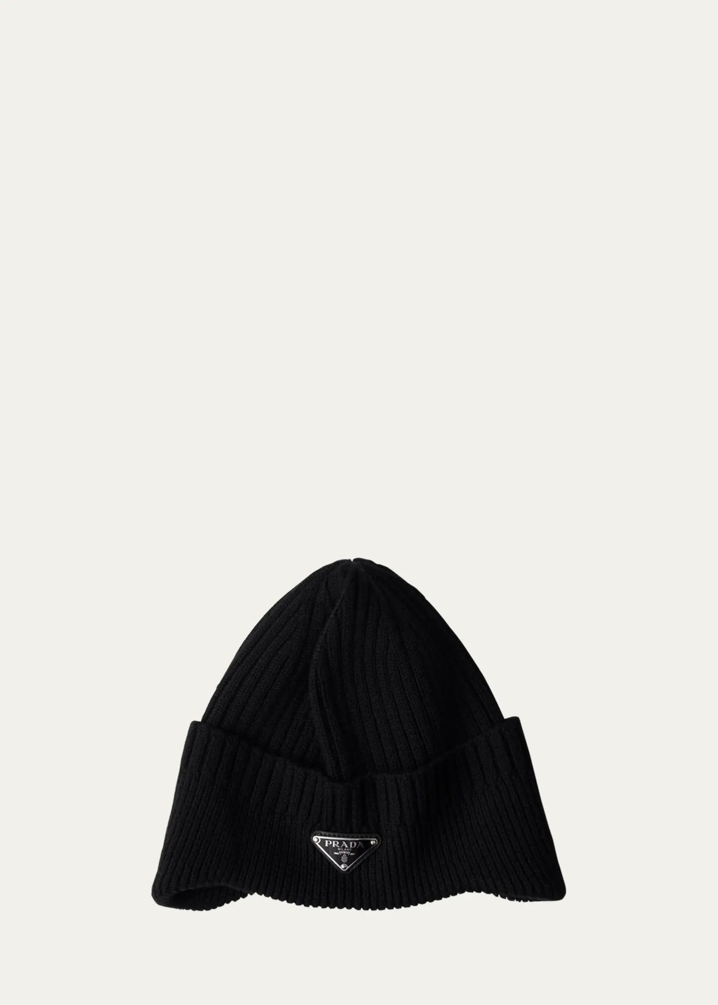 Men's Ribbed Wool Beanie Hat