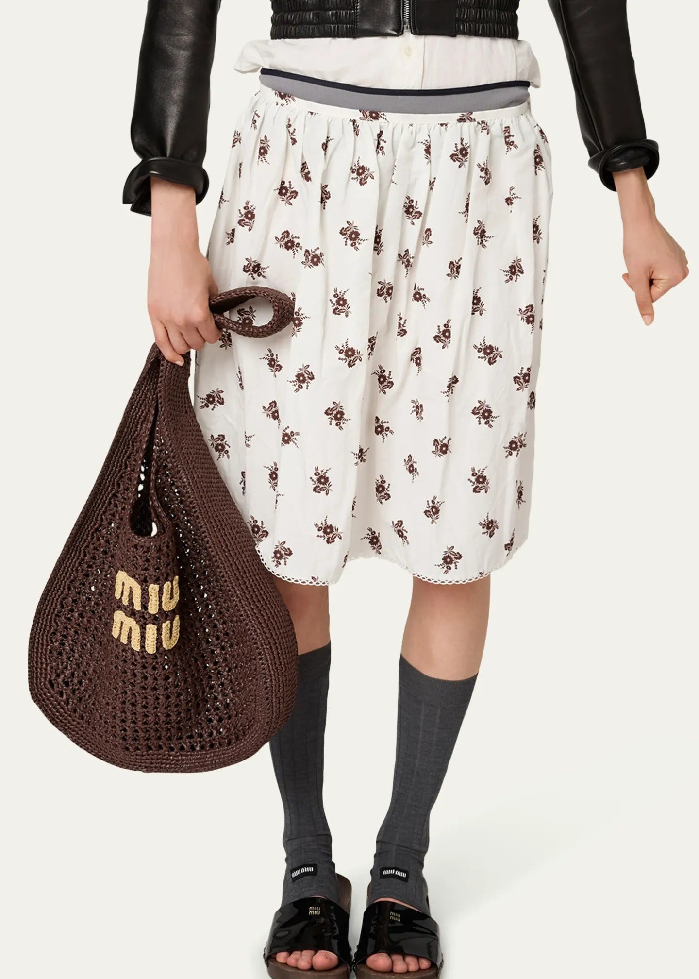 Woven Viscose Tote Bag