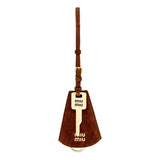 Miu Miu Suede Leather Trick in Cognac Bag Charm
