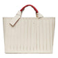 Valentino Garavani 05 Plisse Edition Sac Atelier Large Canvas Tote Bag