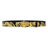 Versace La Medusa Baroque Reversible Calfskin Belt 75/30